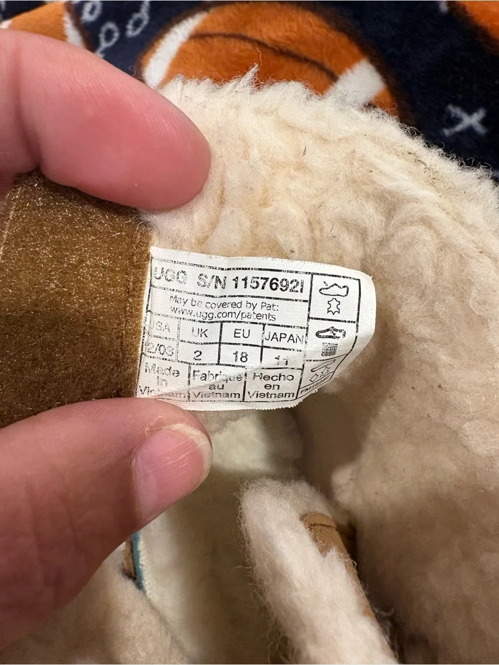 UGG Toddlers' Chestnut Suede Bow Boots